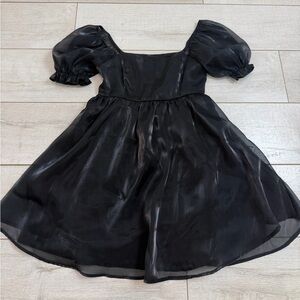 Elegant Black Mini Dress